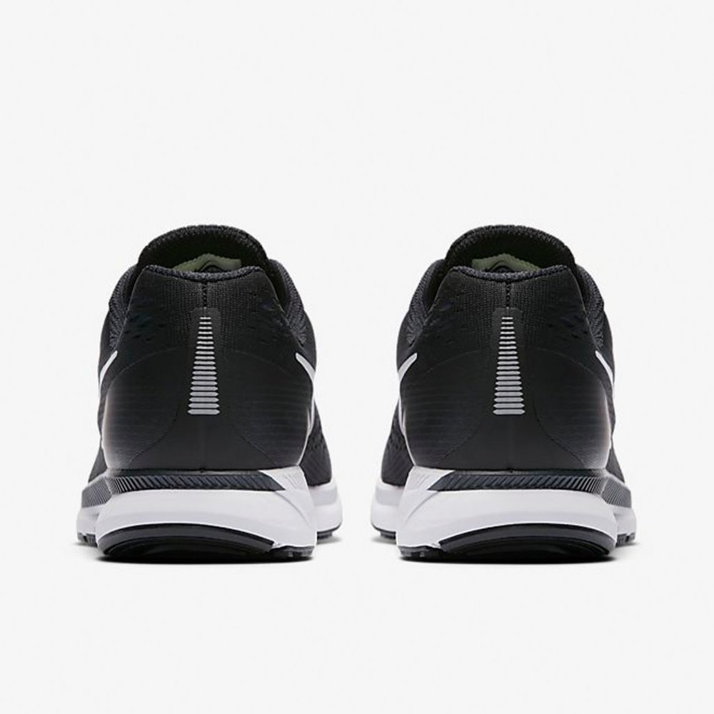 Nike Air Zoom Pegasus 34 Mens Running Shoe Black 9 - Picture 2 of 9